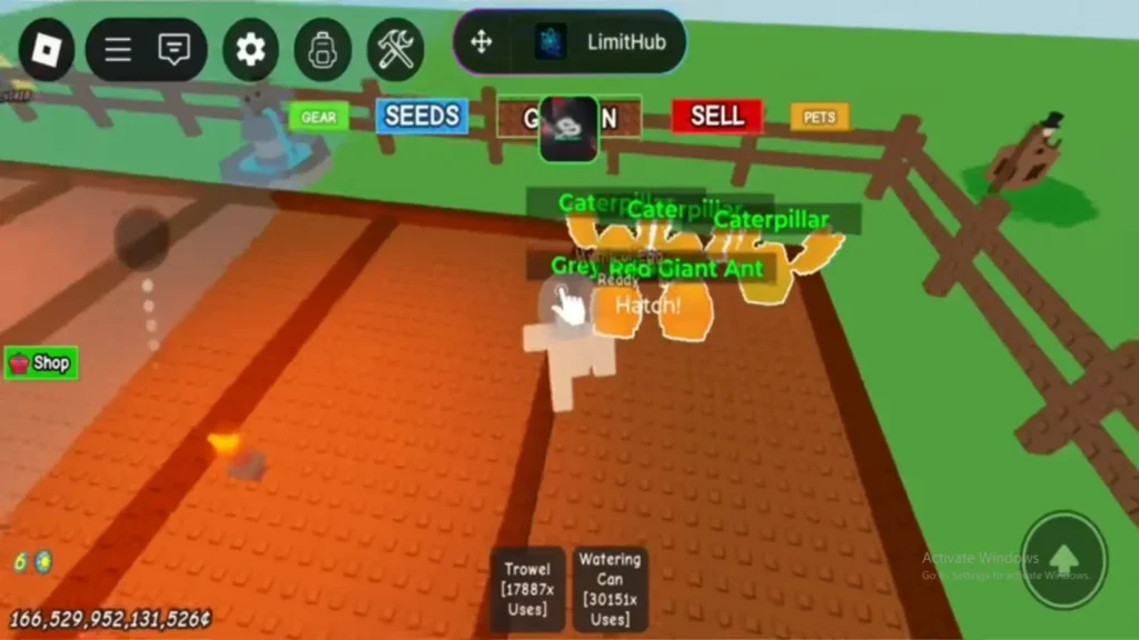 LimitHub Grow a Garden Script